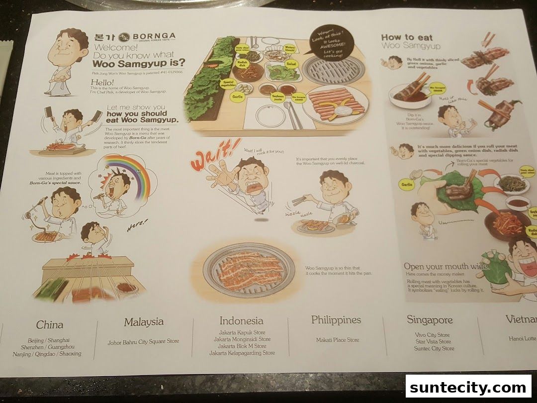 Bornga Singapore  Suntec City