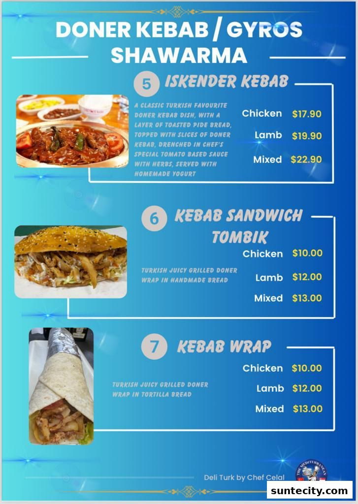 Deli Turk by Chef Celal at Suntec City Mall
