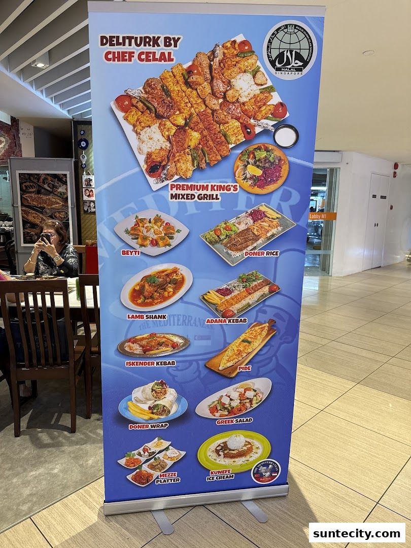 Deli Turk by Chef Celal at Suntec City Mall