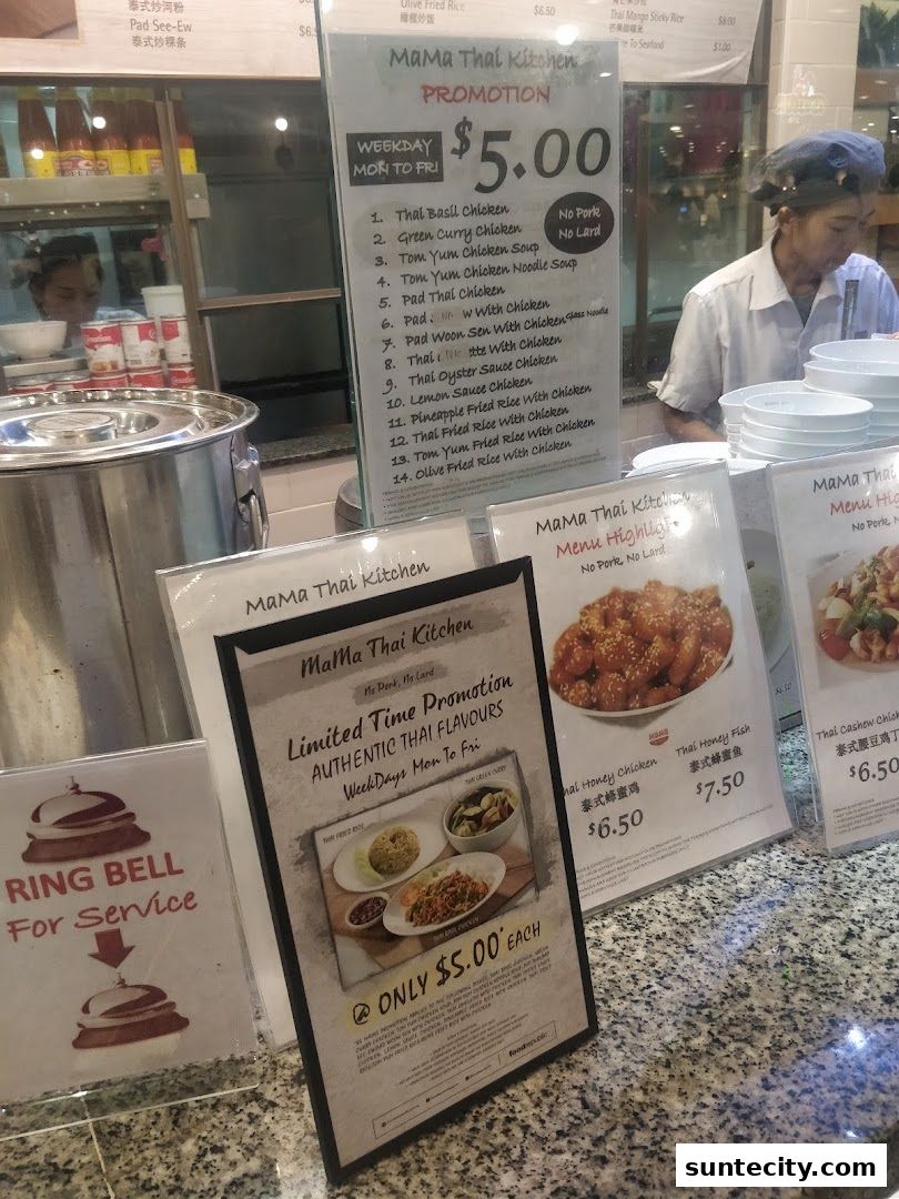 Menu page for Food Republic
