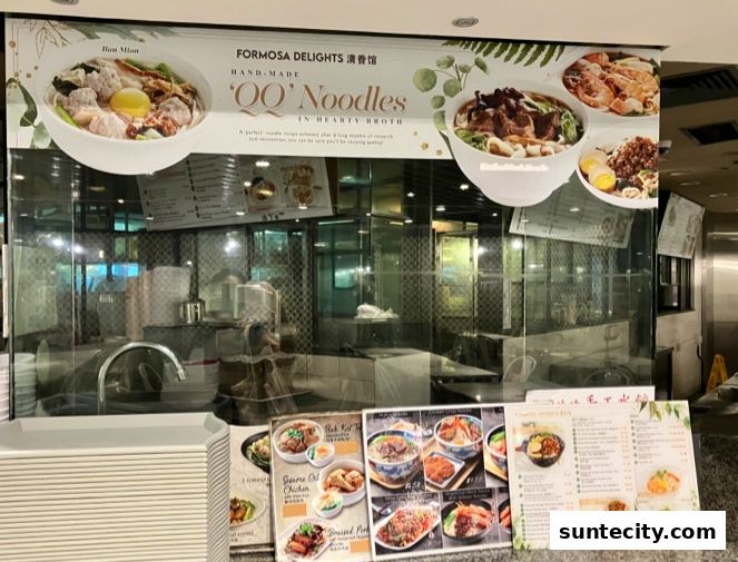 Menu page for Food Republic