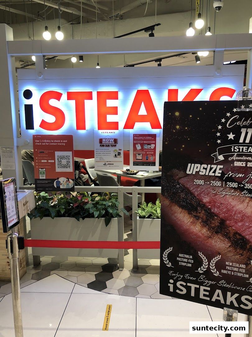 iSTEAKS  Suntec City