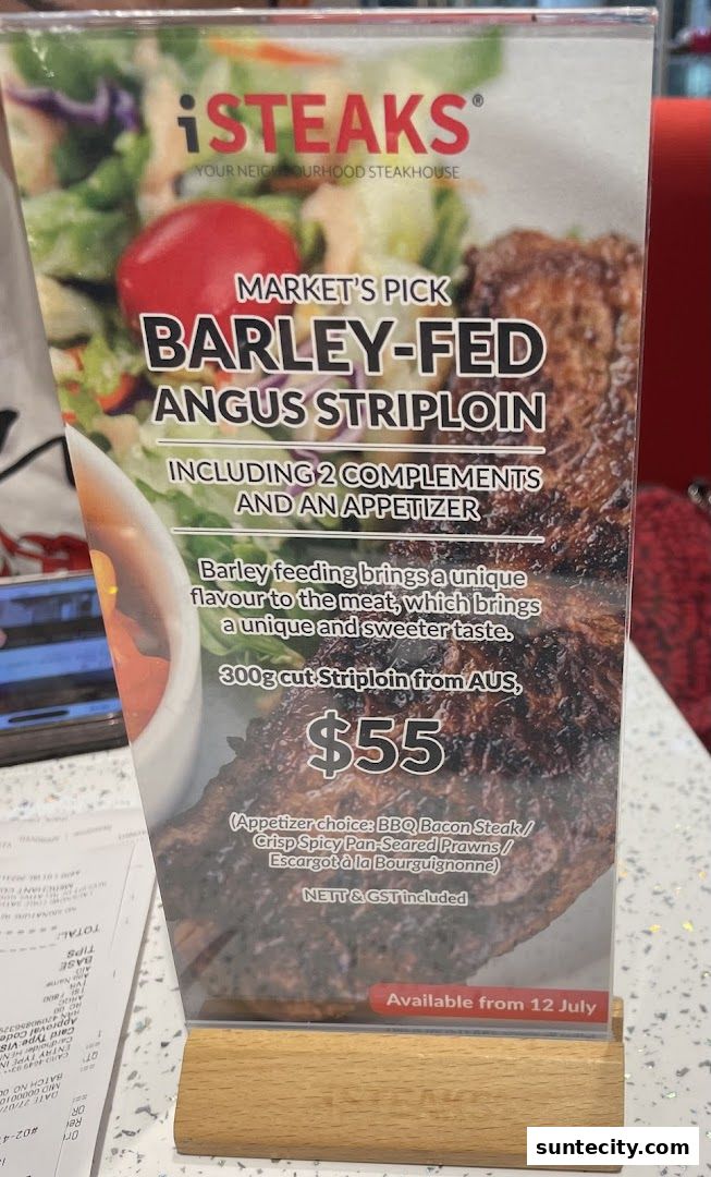iSTEAKS  Suntec City