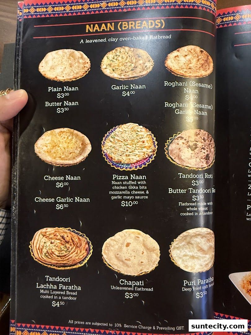 Menu page for Kebabchi Charcoal BBQ