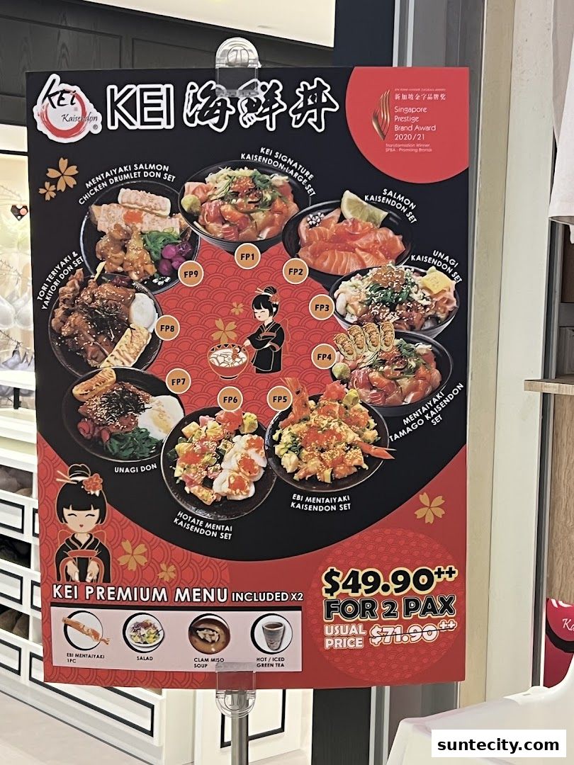 Kei Kaisendon Suntec City