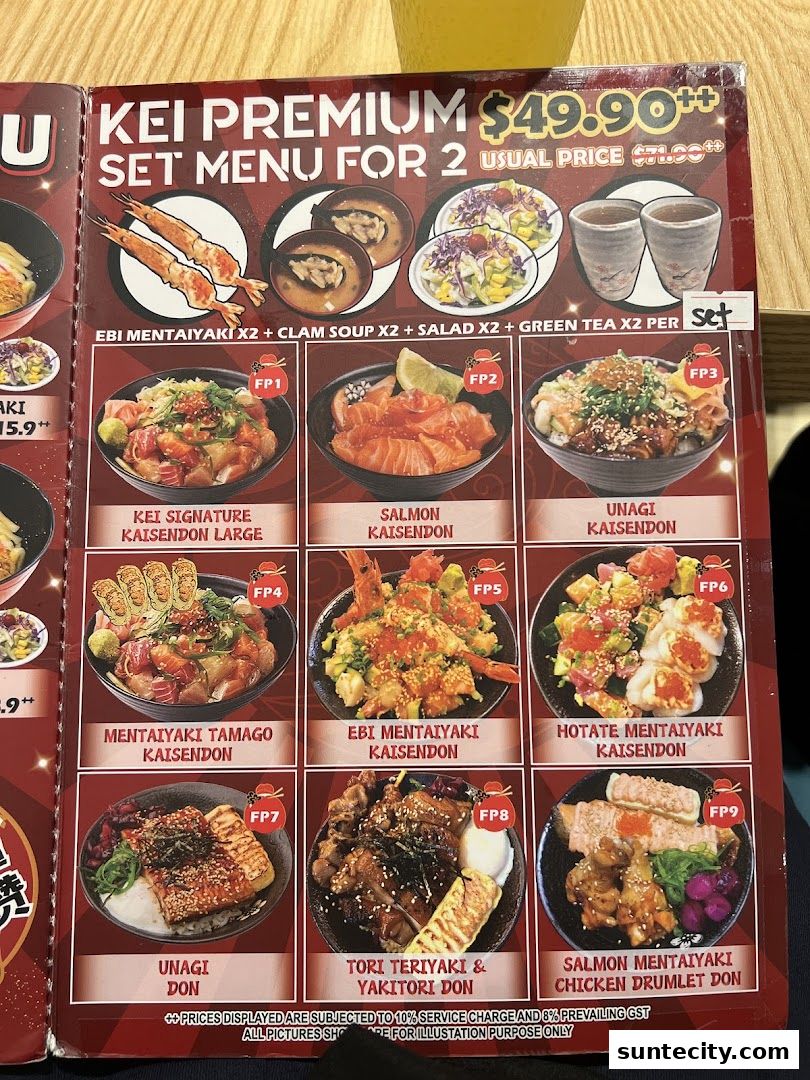 Kei Kaisendon Suntec City