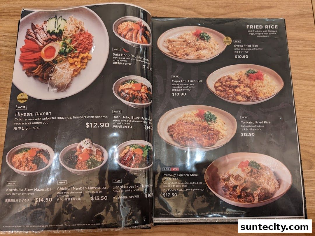 Kiwami Ramen  Gyoza Bar Suntec City