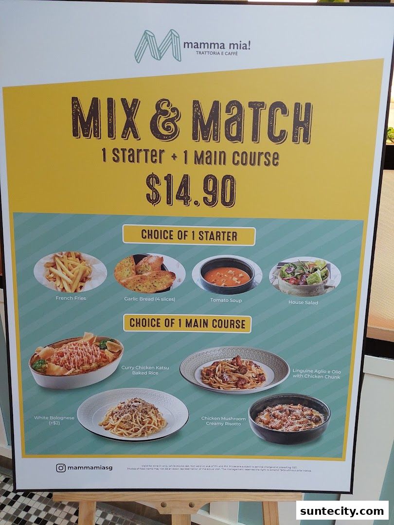 Mamma Mia Trattoria E Caffè Suntec City