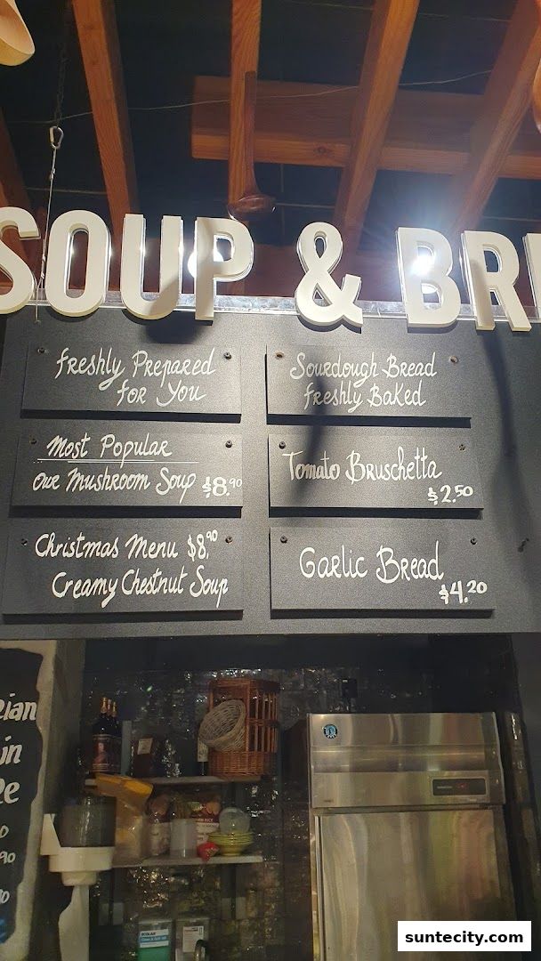 Menu page for Marché Suntec City