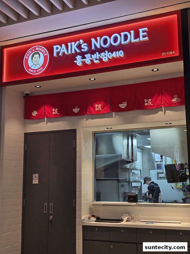 Paiks Noodle  Suntec City