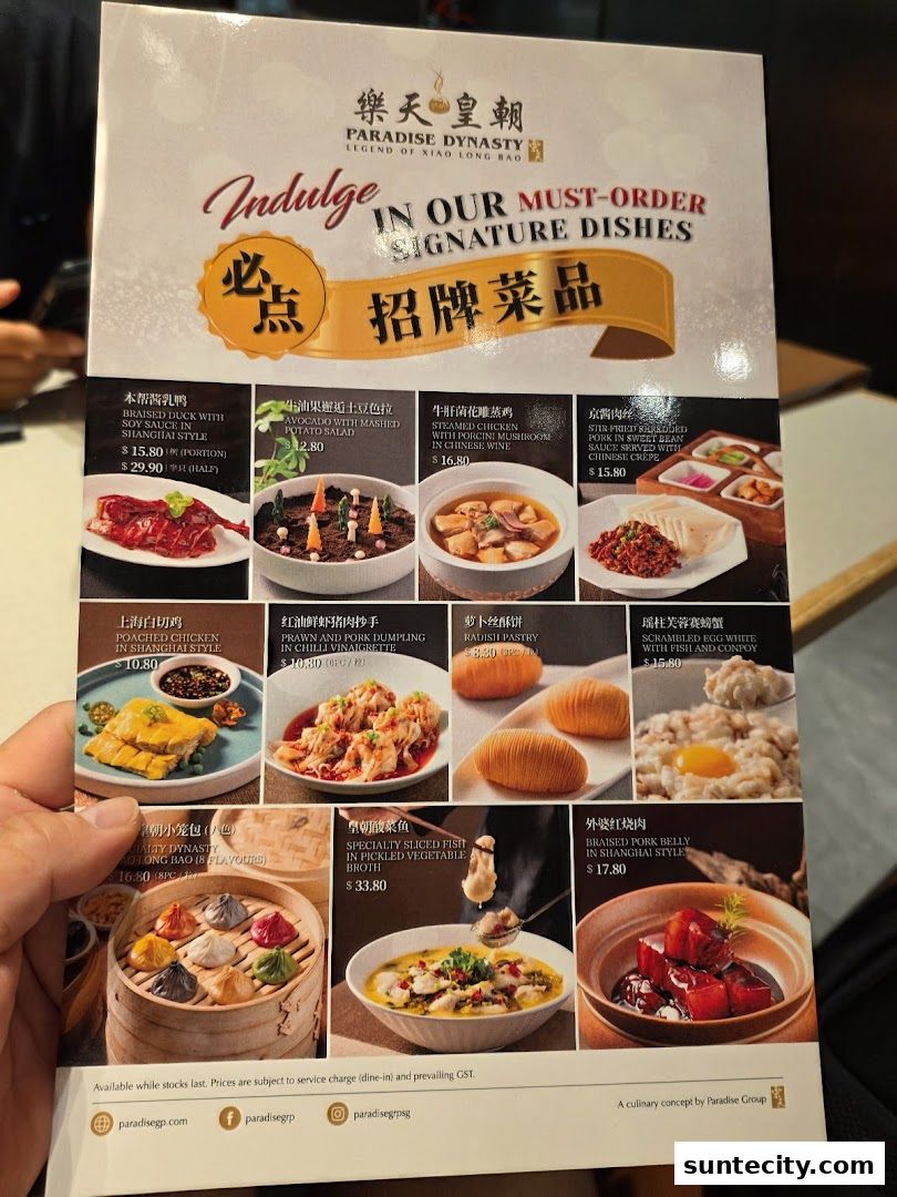 Paradise Dynasty at Suntec City