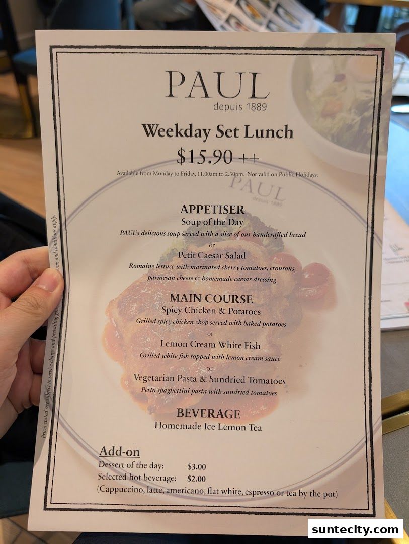 PAUL Suntec