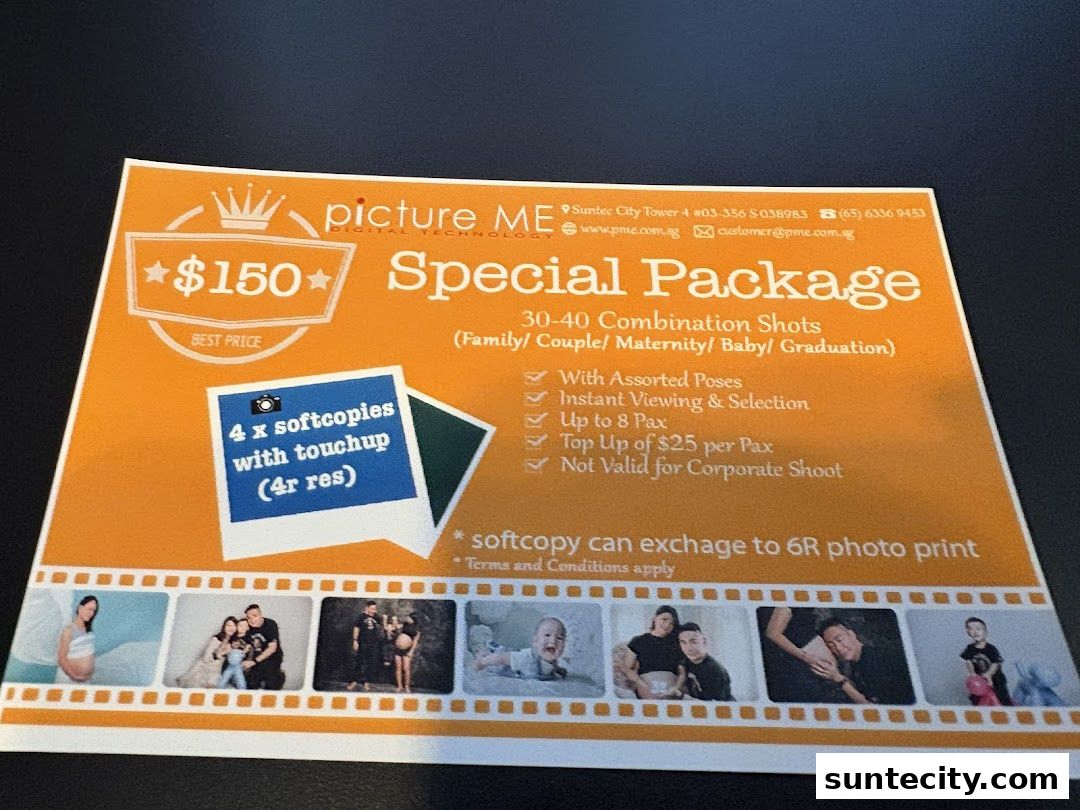 Menu page for Picture Me