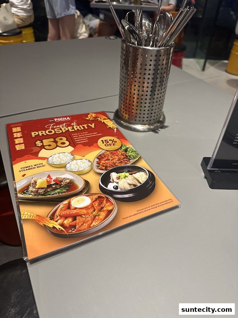 POCHA! Korean Street Dining  Suntec City