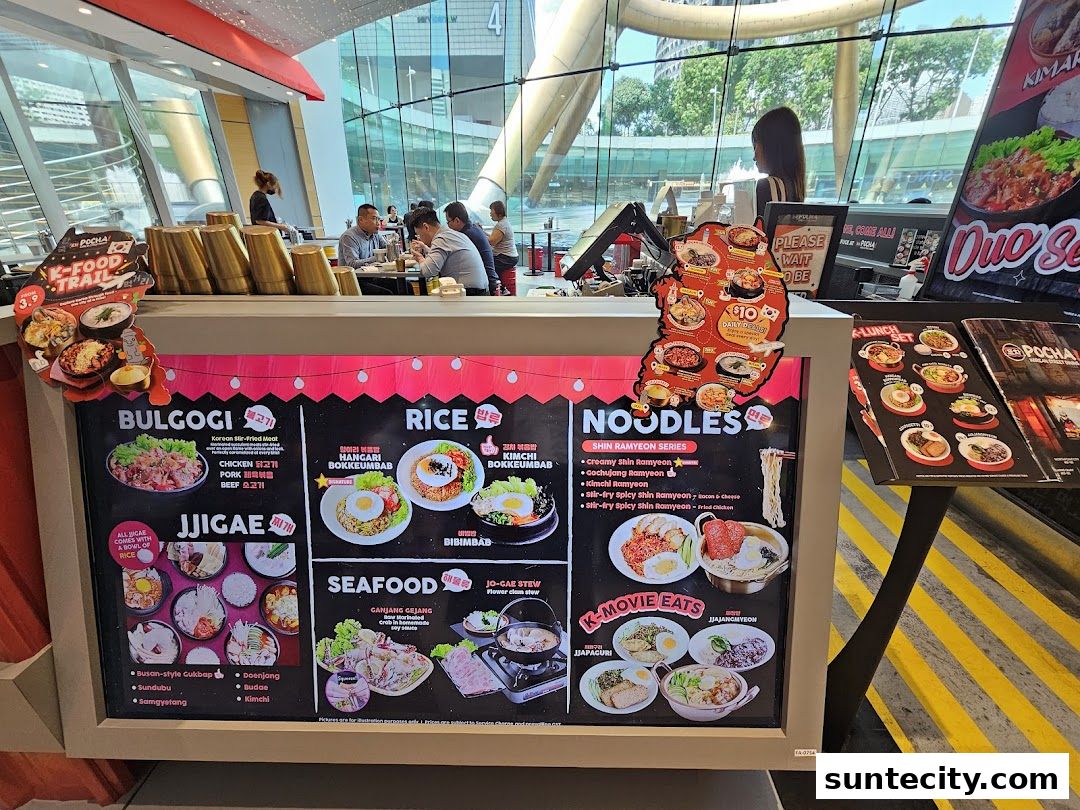 POCHA! Korean Street Dining  Suntec City