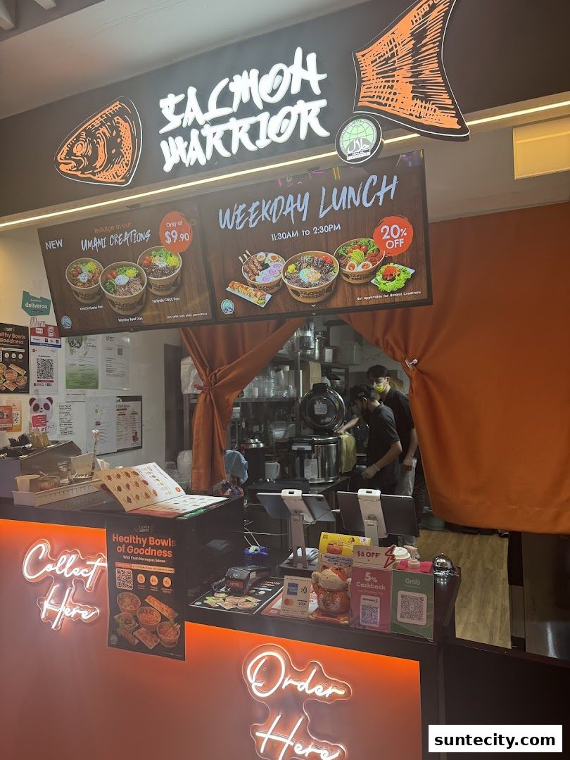 Salmon Warrior - Suntec City