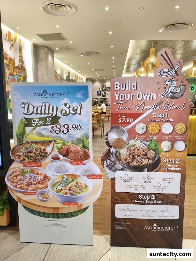 Sanook Kitchen - Suntec City