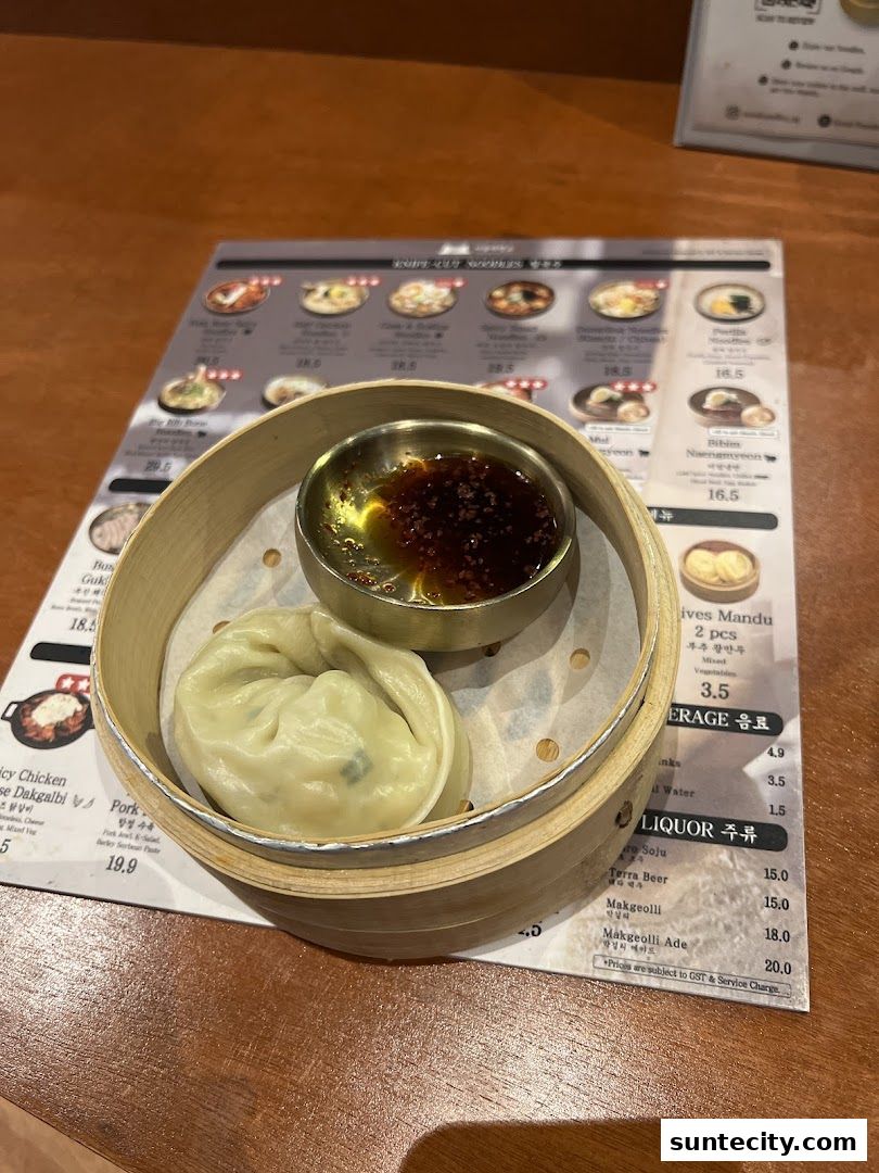 Menu page for Seoul Noodle Shop_Suntec City