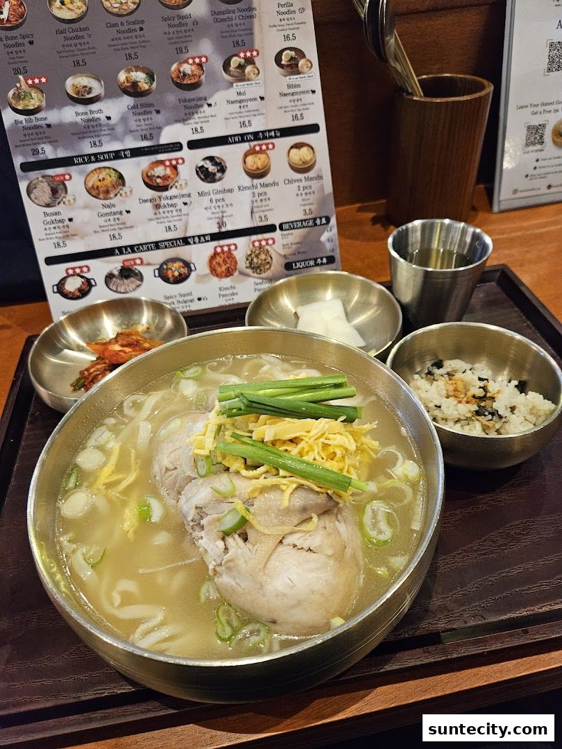 Menu page for Seoul Noodle Shop_Suntec City