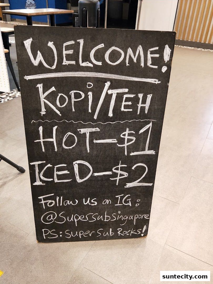 Super Sub Hotdogs  Coffee - Suntec City