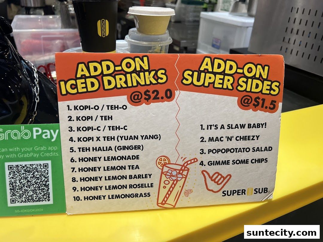 Super Sub Hotdogs  Coffee - Suntec City