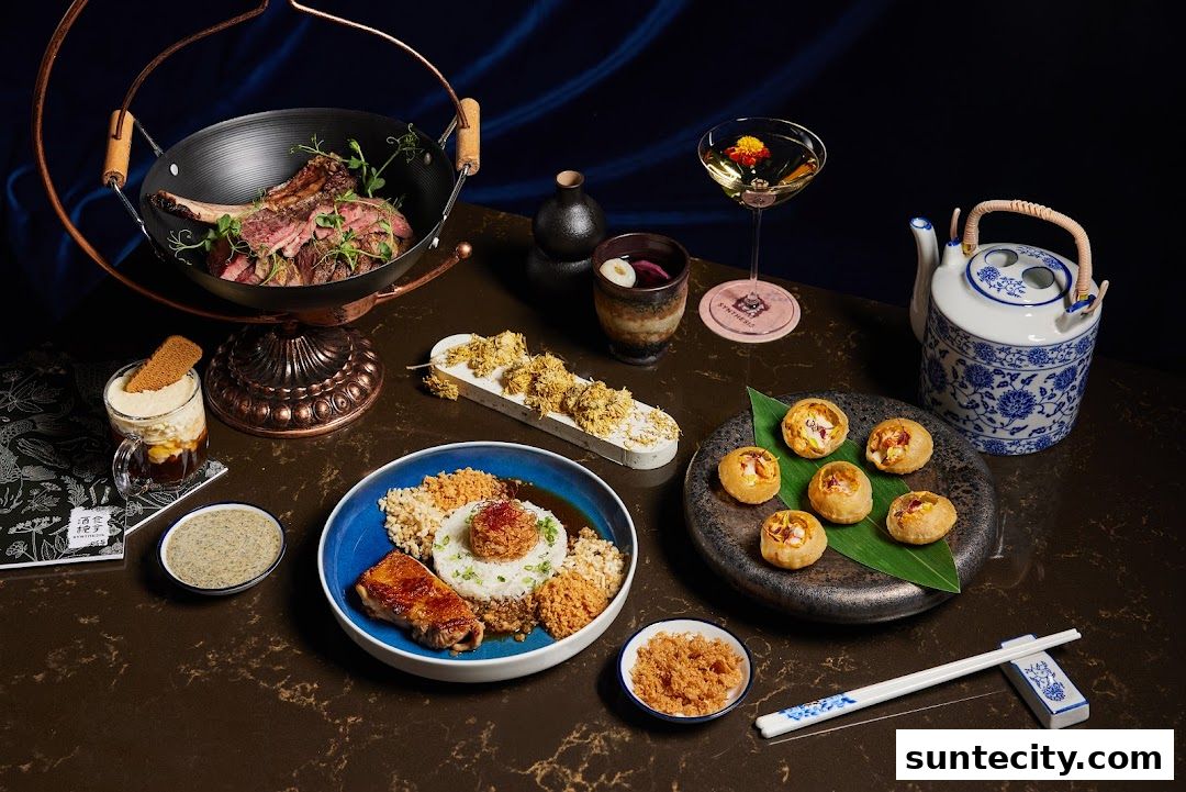 Synthesis 食拿酒稳 Traditional Chinese Medical Hall Inspired Restaurant  Cocktail Bar Suntec City