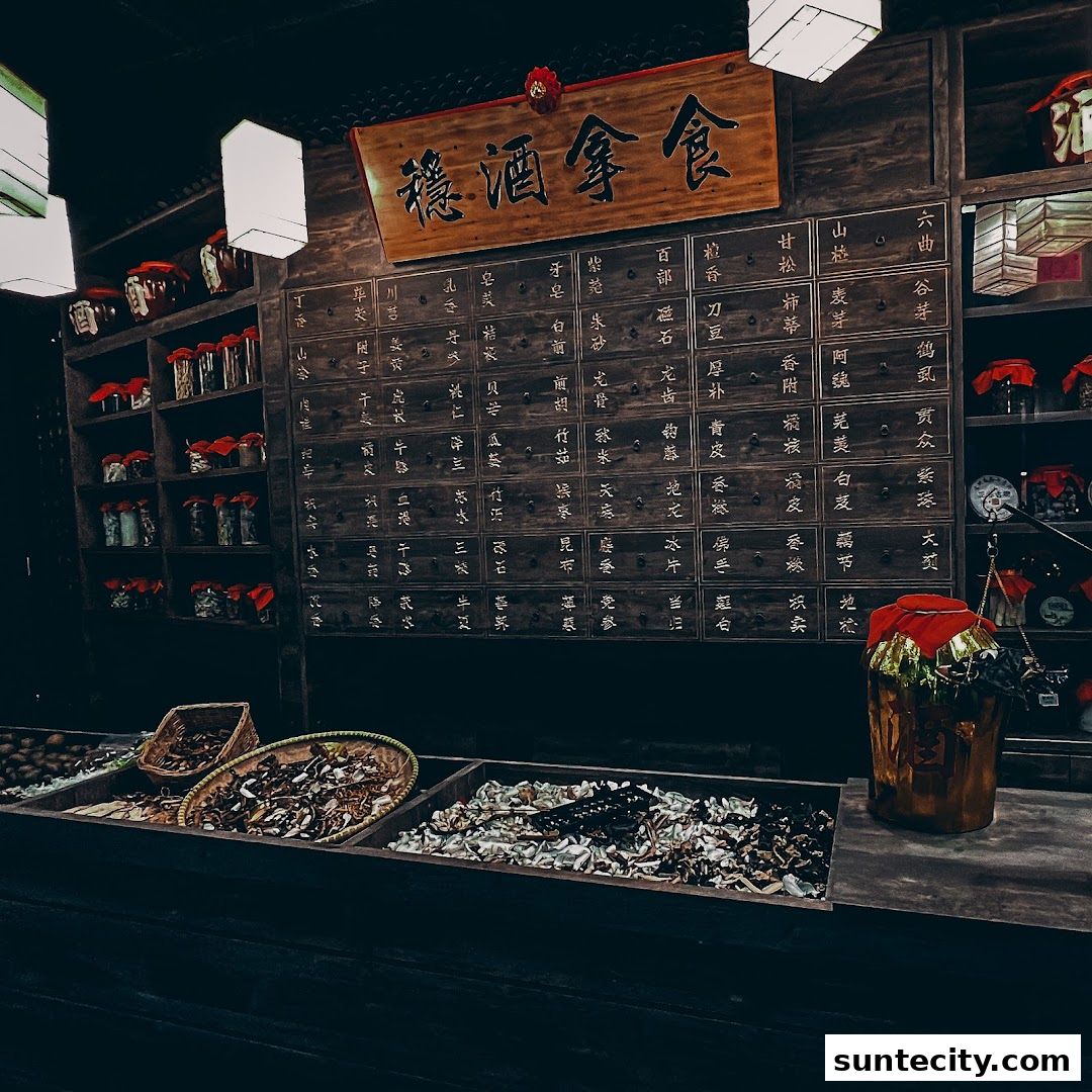 Synthesis 食拿酒稳 Traditional Chinese Medical Hall Inspired Restaurant  Cocktail Bar Suntec City