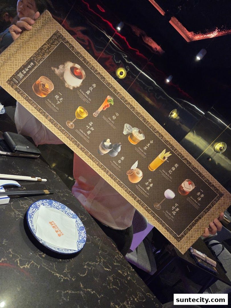 Synthesis 食拿酒稳 Traditional Chinese Medical Hall Inspired Restaurant  Cocktail Bar Suntec City
