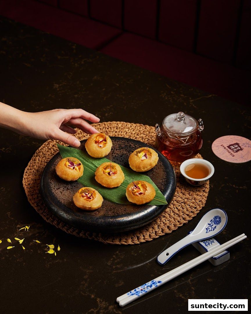 Synthesis 食拿酒稳 Traditional Chinese Medical Hall Inspired Restaurant  Cocktail Bar Suntec City