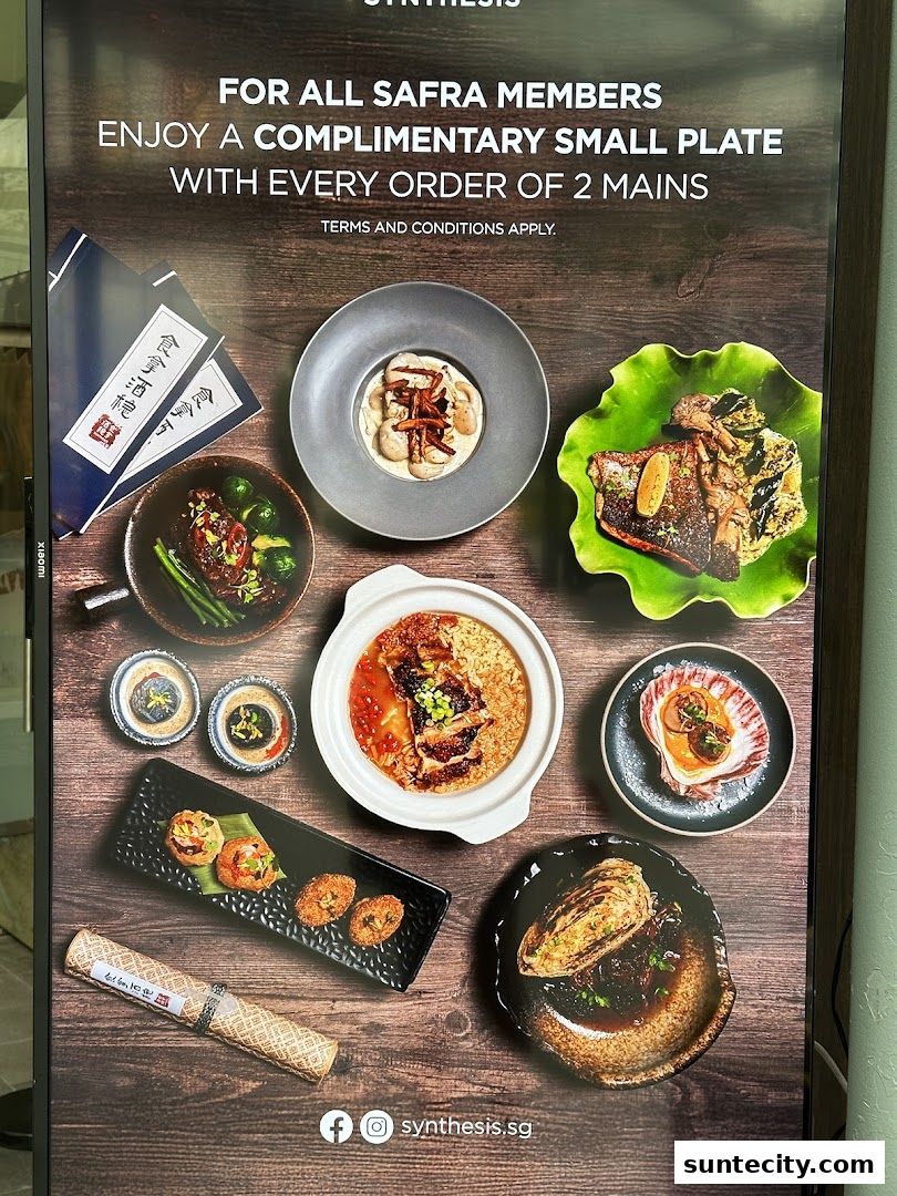 Synthesis 食拿酒稳 Traditional Chinese Medical Hall Inspired Restaurant  Cocktail Bar Suntec City