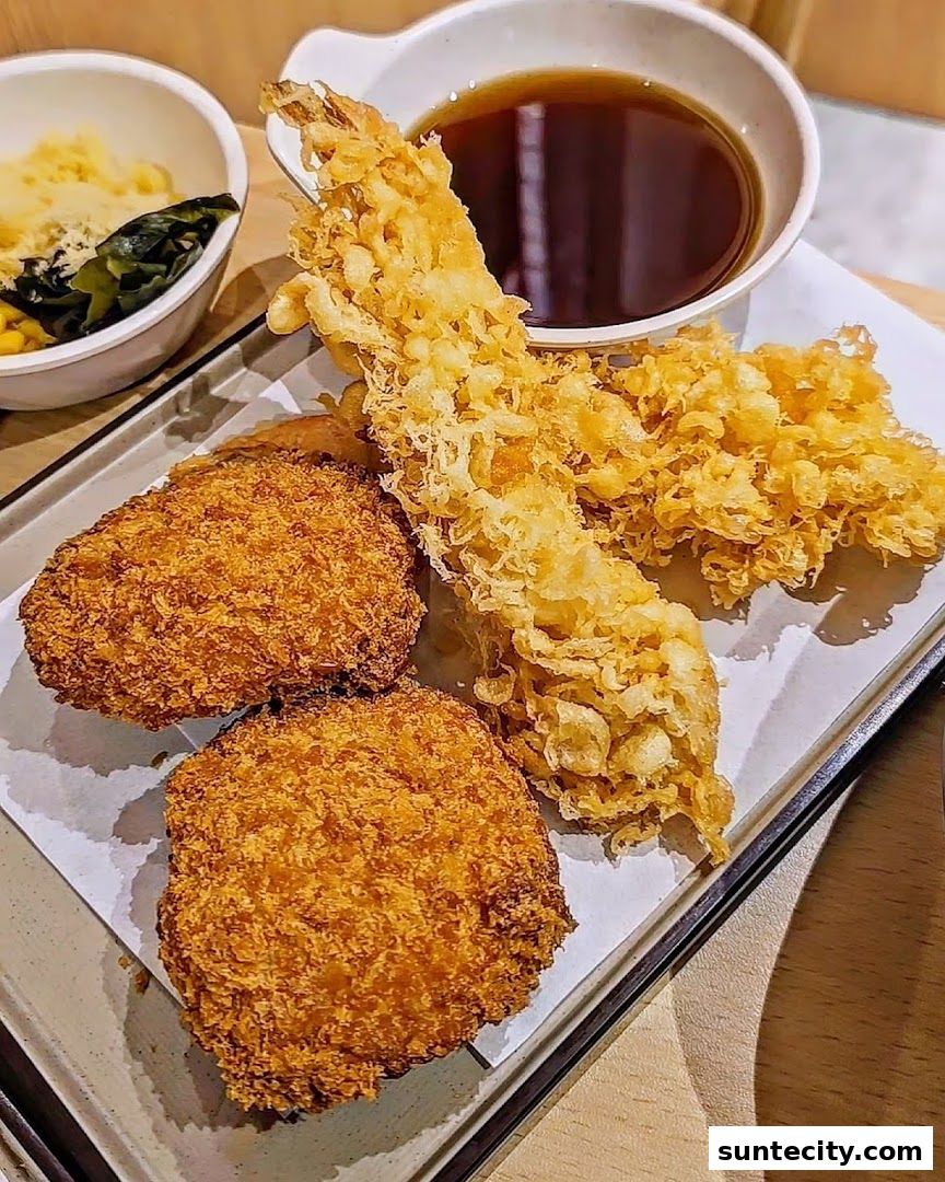 Tamoya Udon  Tempura Suntec City