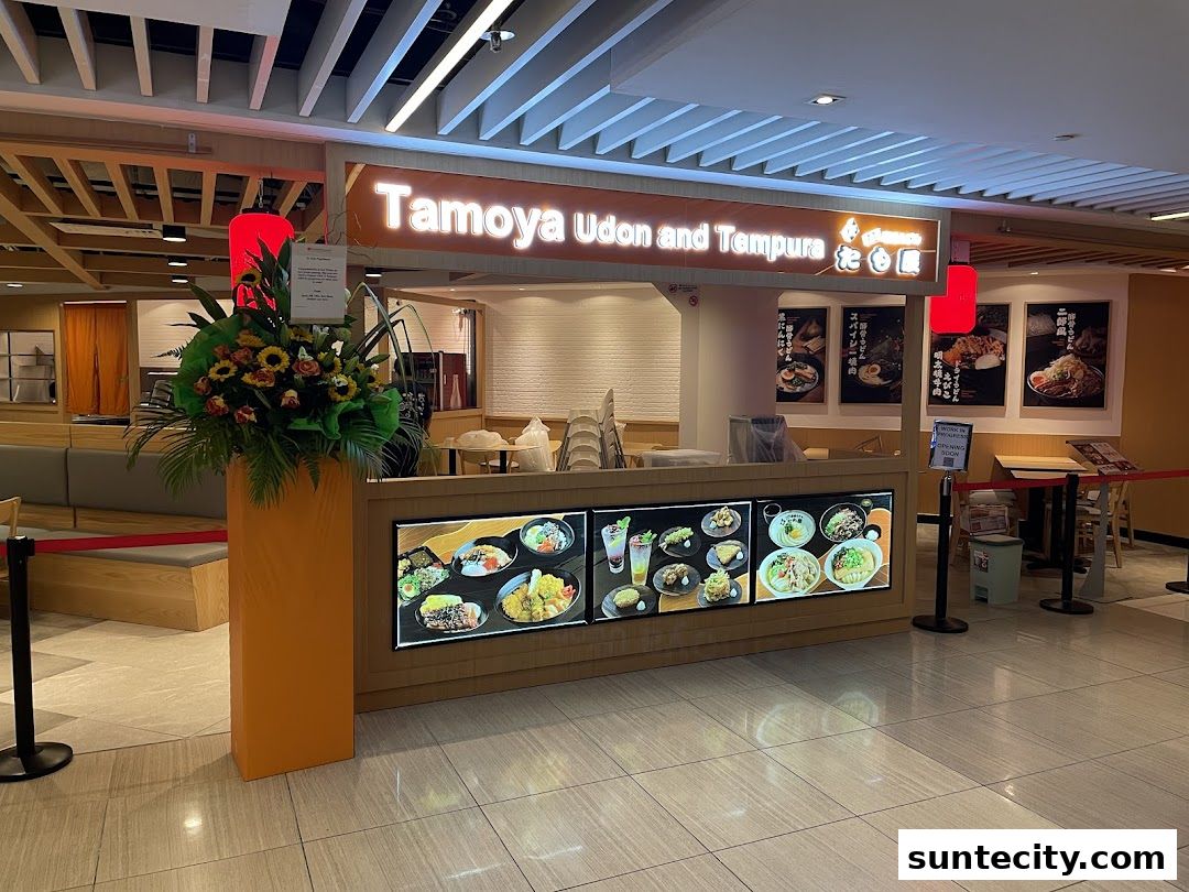 Tamoya Udon  Tempura Suntec City