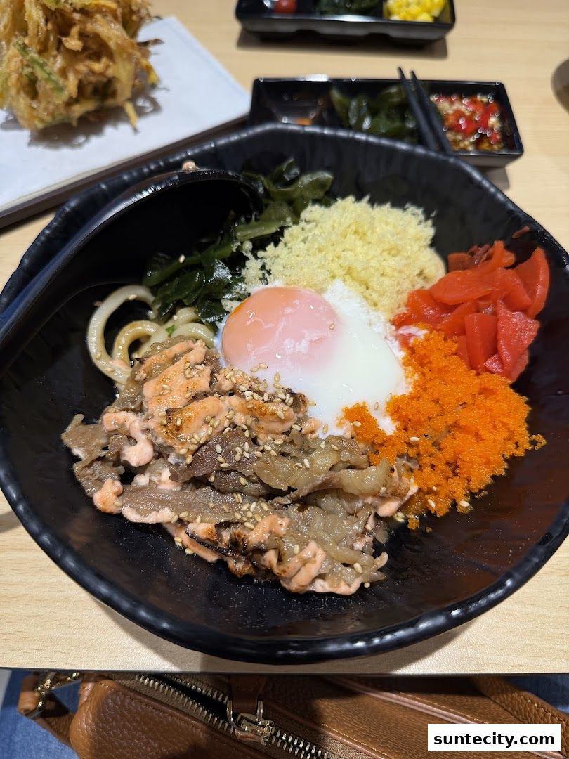 Tamoya Udon  Tempura Suntec City