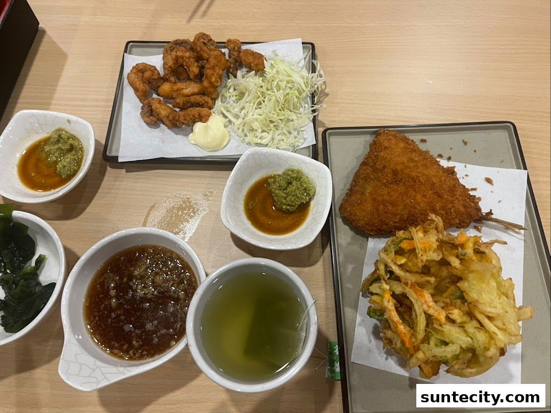 Tamoya Udon  Tempura Suntec City