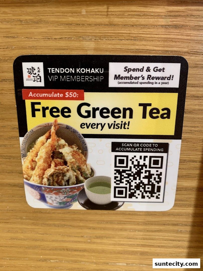 Tendon Kohaku 天丼琥珀 - SUNTEC CITY MALL