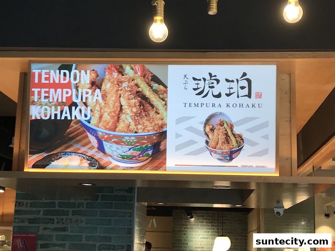 Tendon Kohaku 天丼琥珀 - SUNTEC CITY MALL