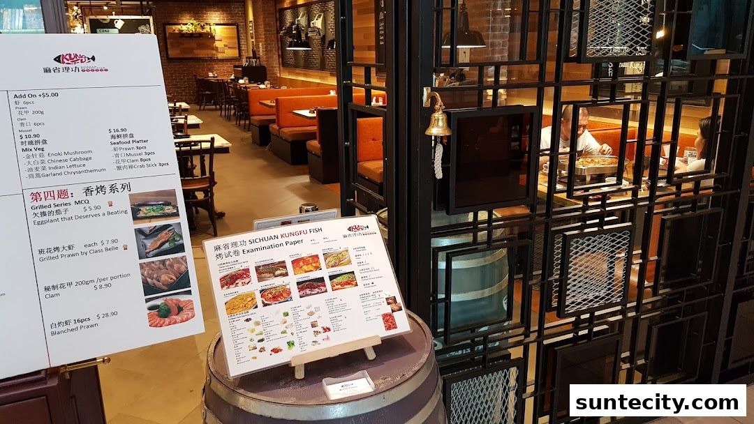 Menu page for The Coffee Bean  Tea Leaf