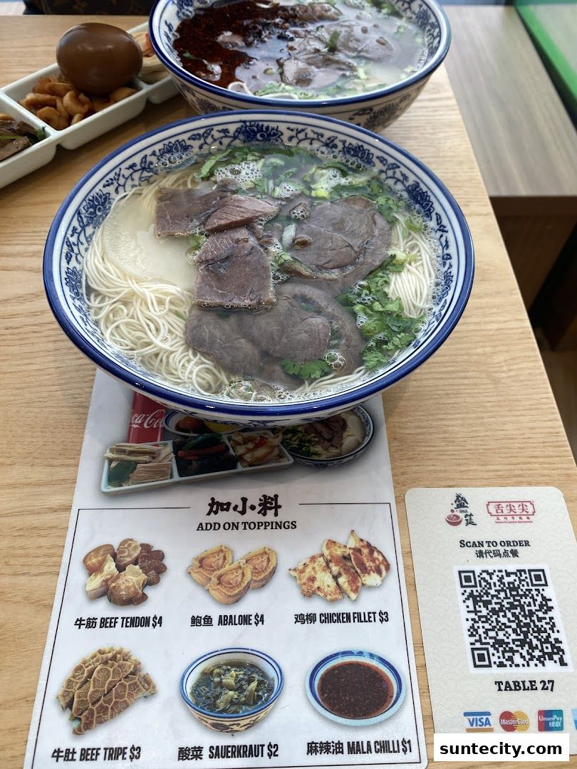 Tongue Tip Lanzhou Beef Noodles
