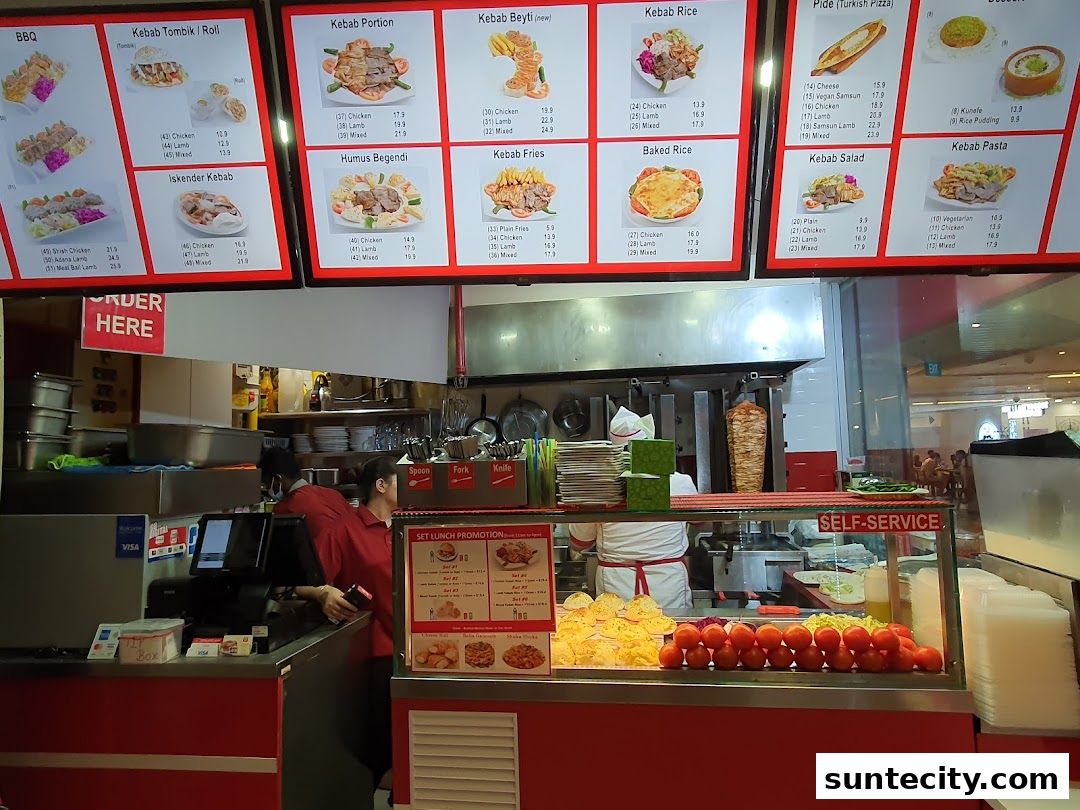 Menu page for Turkish Lezzet House