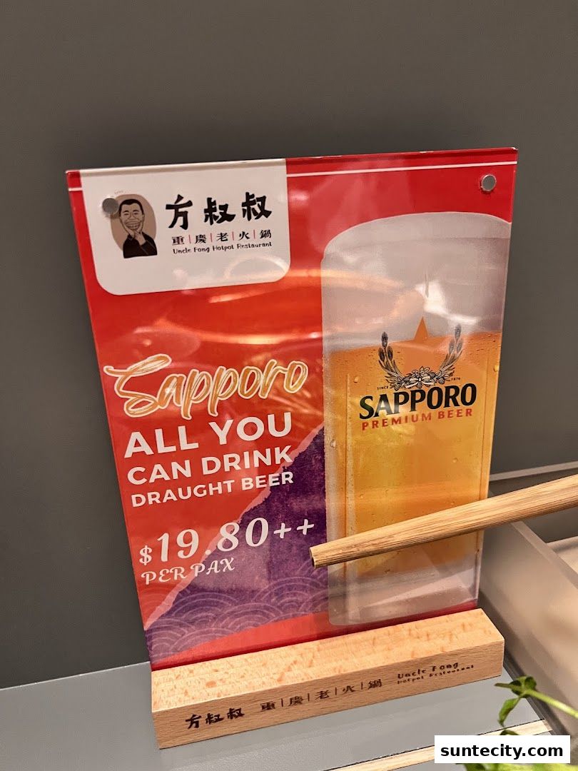 Uncle Fong Hotpot Restaurant Suntec City 方叔叔重庆老火锅