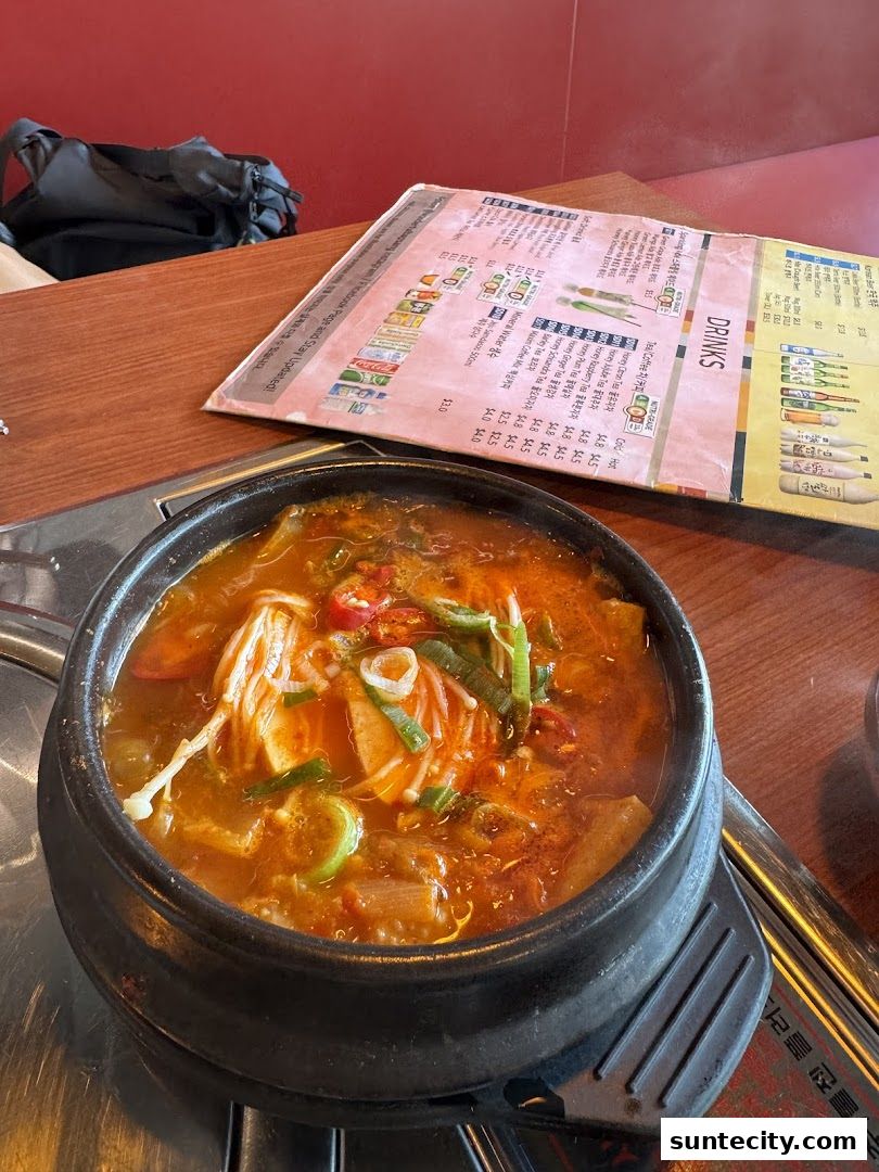 Menu page for Wonderful BapSang