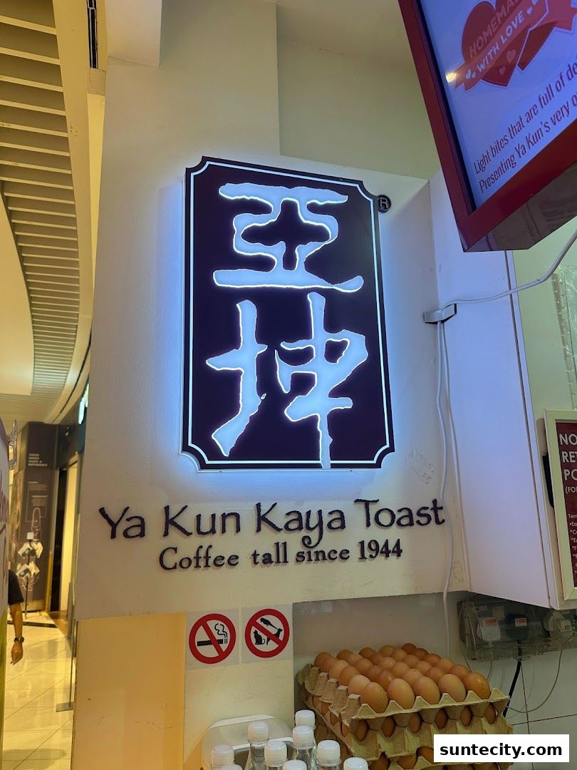 Ya Kun Kaya Toast Suntec City West Atrium Level 2