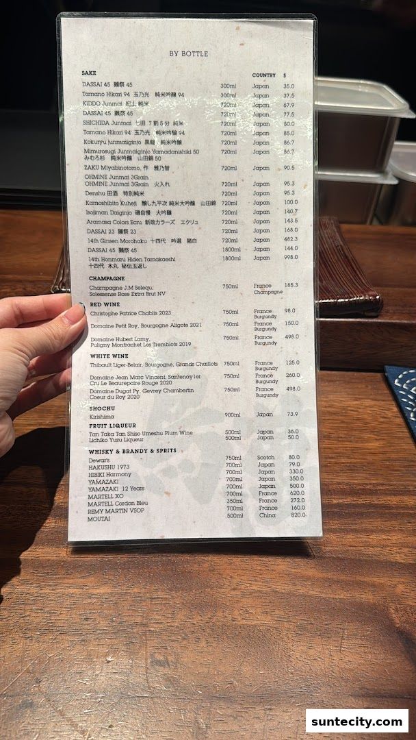 Menu page for Yakitori ONE 鳥萬